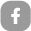 icono gris con la f de facebook 